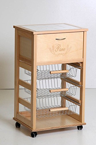 Maslegno - Vesuvio - Chariot à pain Naturale 39