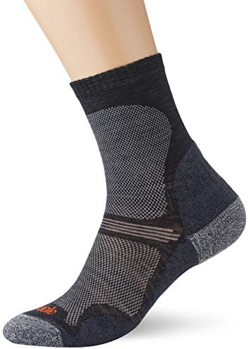 Bridgedale Hike UL Merino Perf. Crew Socken, Unisex, Erwachsene, Schwarz, Einheitsgröße