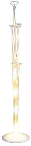 smbcgdm Supporto per palloncini da tavolo riutilizzabile con luce decorazione di nozze di compleanno riutilizzabile