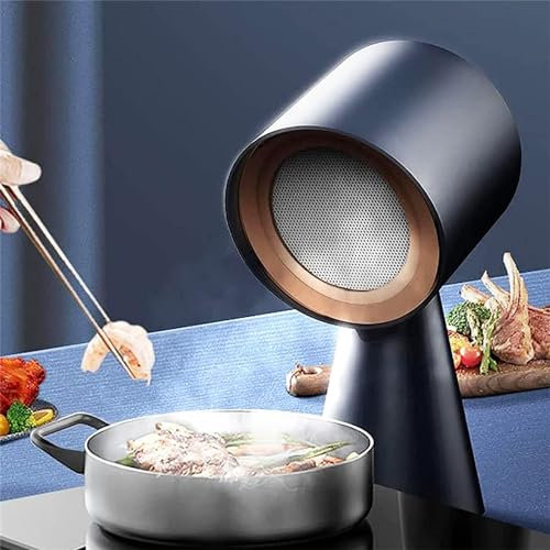 30W Desktop Cooker Hood, Portable Mini Household Extractor Hood, Extractor Fan for Indoor Outdoor Easy to Clean, Low Noise, for Home, Kitchen Hot Pot, BBQ