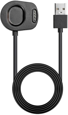 AKYGA AK-SW-55 USB Ladekabel Kompatibel mit SUUNTO 7 1m schwarz Ladegerät