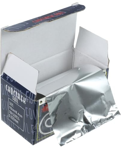 DOITOOL Haarfärbemittel Alufolie Friseur Strähnenfolie 5000 Cm X 8.2 Cm Professionelle Salonfolie Für Dauerwelle Nagelstudio Und Haarpflege Zubehör