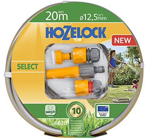 Hozelock Tricoflex Wasserschläuche Select Schlauchset, grau