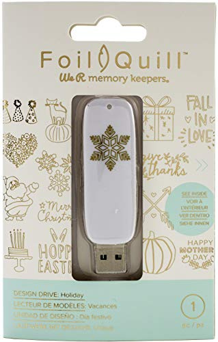 We R Memory Keepers Design Drives Foil Quill-Holiday (200 Designs)
