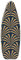 ViviJane Bügelbrett Bezug, Bügelbrettbezug für Alle Größen Bügelbrett, Extra Groß, 140 x 55 cm, Mit 4 Clips, XXL