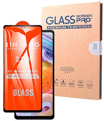 Protector de Pantalla Completa 21D Full Glue Compatible Xiaomi Redmi Note 9S/9 Pro - Cristal Templado 3D, Dureza 11H