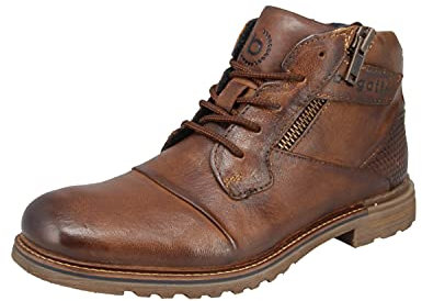 bugatti Herren Vittore Stiefel, Cognac, 43 EU