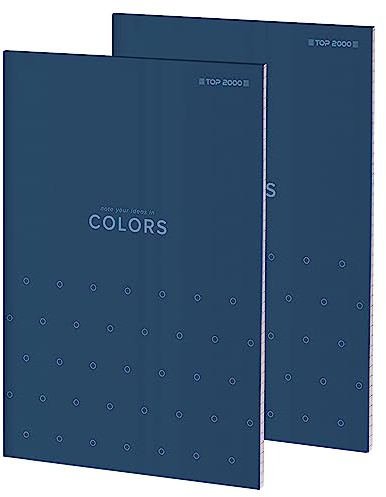 Top-2000 Notizblock/Briefblock A5, kariert, 100 Blatt, 1 Stück
