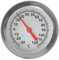 Lantelme Räucherthermometer mit 50cm Edelstahlsonde und Messing Tauchhülse | Analog Thermometer mit Temperaturbereich von -30°C bis +120°C | Ideal für Räucherofen, Räuchertonne, Smoker und Grill