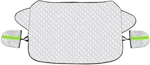 NOLLAM Auto Films Protection Antigel pour Ford Tempo Territory Thunderbird,l'hiver Protege Couverture Bache Pare Brise Avant Exterieur Anti Neige Givre UV Repliable Accessoires,B 158 * 108