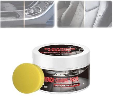 Crema detergente per la Manutenzione e Il rinnovo degli Interni in Pelle per Auto, Crema riparatrice per la Manutenzione e Il rinnovo degli Interni in Pelle per Rivestimenti, sedili e mobili (1PCS)