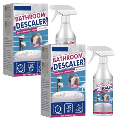Nettoyant Pour Salle de Bain, Modèle Détachant Multi-usages à l'acide oxalique, Stubborn Stains Cleaner, Bathroom Foam Cleaner Spray