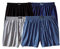 Le Jogger Boxer, (4 Stück), klassischer Basic aus angenehm weicher Baumwoll-Qualität bunt Boxershorts im 4er Pack