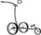 Tour Made RT-210SX Edelstahl 3rad Push Golftrolley in Silber - Räder Silber Deutscher Händler