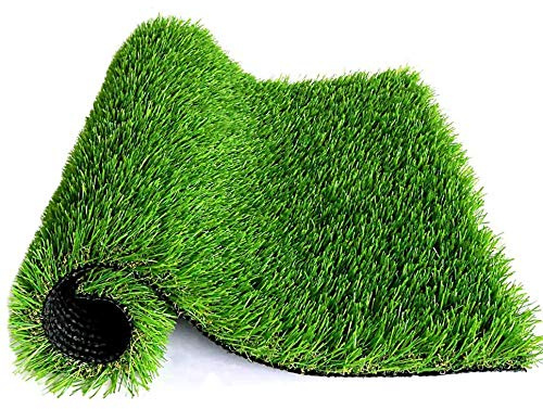 WMG GRASS Premium Artificial Grass, Drainage Mat, 3' x 5' Artificial Turf for Dogs, Cats, Pets, Turf Realistic Indoor/Outdoor for Garden, Patio (15 sq ft)