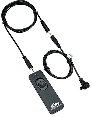 UR-232A DSLR-Kamera-Fernauslöserkabel für Canon EOS R1 R5 1D C Mark II III IV II N, 1Ds Mark II III, 1D X Mark II 5D Mark II III IV 5DS R 6D 7D 30D 40D 50D D60 D2000