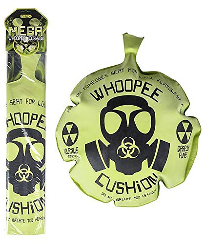 The Dreidel Company Grand coussin original Mondo Whoopee 30,5 cm Fun Classic Fart Sounds Prout Noisemaker Party Favor, Single