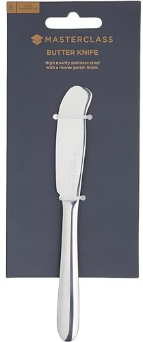 AMK® Kitchen Craft Master Class Stainless Steel Butter Spreading Spread Knife 16cm Solid Polished