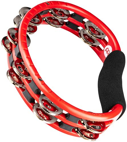 Meinl Hand Tambourine TMT1R, Steel Jingles
