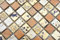 Handmuster Mosaik Stein Resin gold bronze Wand Fliesenspiegel Küche Bad MOS88-0715_m