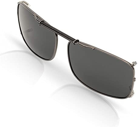 BEZLIT Polarisiert Sonnenbrille Brillen Aufsatz Polarized Clip On Brillen Aufsatz 30448 Schwarz