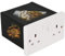 Tokenhigh Hidden Wall Safe Outlet, Secret Wall Socket, Double Plug Socket Secret Wall Safe Hiding Storage, Firm Sockets Stash Box Security Box for Diversion and Hiding Private Items at Home