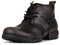 OSSTONE Design für zusätzliche Stoßfestigkeit Motorradstiefel für Männer Knöchel Walking Mode Leder Chukka Stiefel，6015-3-D，Retro Dunkelbraun，US 10（EU43）