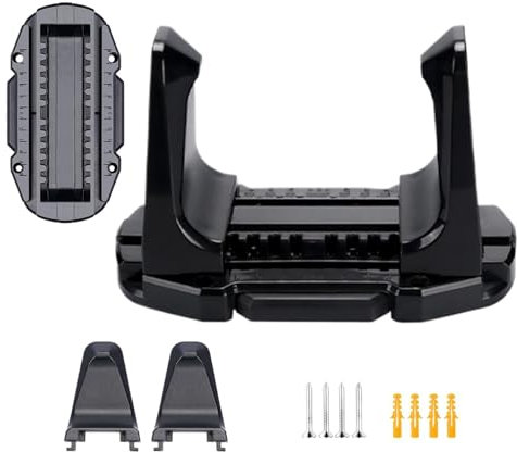 Portabiciclette da parete, regolabile, con fibbia per parcheggio, verticale ad alta capacità, per mountain bike