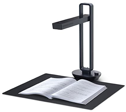 Dokumentskannrar, Book Scanner Aura Pro Portable Document Scanner 1 4mp Max A3-storlek med smart Ocr LED-bordsbordslampa for familjebyrå(U-S)