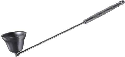 SOIMISS Apagavelas De Acero Inoxidable Negro Mate Tapa De Vela Metálica Compacta Herramienta para Apagar Velas Uso Doméstico y Eventos Práctico Accesorio Seguro y Ligero