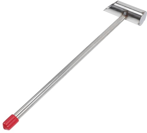 Healeved Paletta Multifunzione per Zucchero Filato in Acciaio Inox Cucchiaio Dosatore per Marshmallow per Uso Domestico e Professionale Accessorio Resistente e Facile da Colore Casuale