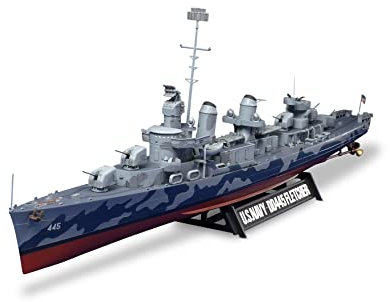 TAMIYA 78012-1:350 WWII US cacciatorpediniere DD445, modellismo, kit di costruzione in plastica, fai da te, hobby, incollaggio, kit in plastica, non verniciato