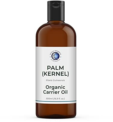 Mystic Moments Aceite De Palma (Núcleo) Orgánico Aceite Portador - 500g - 100% Puro