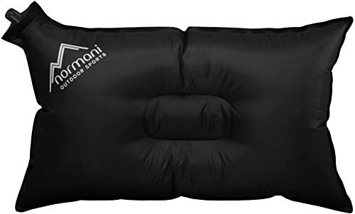 normani Outdoor-Thermokissen QuickFit 50 x 30 x 8 cm Farbe Schwarz/Grau