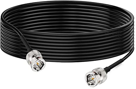 Bingfu SDI Cable BNC Male to Male Belden 1855A 75 Ohm for 4K HD SDI 3G SDI 6G SDI Video Camera Monitor Recorder Converter Broadcast Router Audio Gateway Hub RF Modulator Splitter Frame Grabber(3Meter)