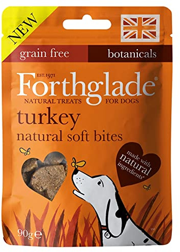 Forthglade Natural Soft Bites Turkey, Brown
