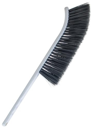 TIAN CHEN Dust Brush, 14 Narrow Skinny Soft Bristles Hand Whisk Broom, Cleaning Tight Spaces/Bed/Couch/Drafting/Clothes/Upholstery/Art (1)