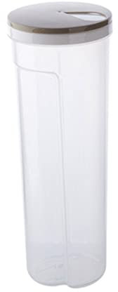 Gardien de pâtes avec Trou de Mesure, contenants de Rangement Alimentaire hermétiques, Nouilles Spaghetti boîte de Rangement en Plastique pour Les Grains, pâtes, Nouilles