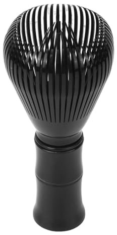 Frusta Matcha Resina, 11,5x5,5cm Spazzola per Frusta Matcha Riutilizzabile Facile da Pulire Agitatore Matcha Spazzola per Tè Verde Frusta per Mescolare e Preparare Il Tè (Nero)