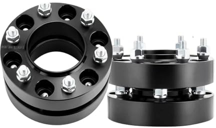 Separadores Ruedas Coche Para Ford Para Ranger 1998-2024 Espaciadores De Rueda Kit De Espaciadores De 38 Mm Y Pernos 6x139,7 Aleación Atornillable Centric Hub 93,1 Separadores Rueda