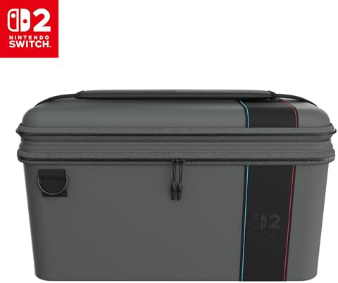 Turtle Beach PlayTrek Charcoal Black 2-in-1 Case. Officially Licensed for Nintendo Switch 2
