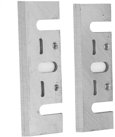 Fockety Lame de Raboteuse électrique Durable HSS pour la Coupe du Bois Dur, pour les Amateurs de Menuiserie