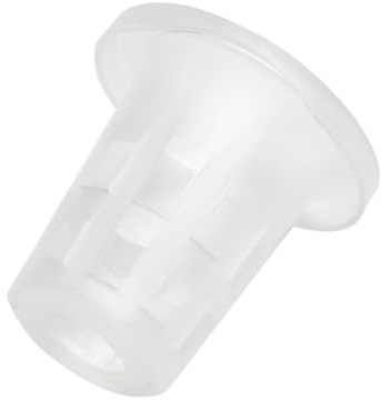 UTTASU Lot de 100 filets à légumes pour culture hydroponique, en maille fendue, sans terre, 35 mm de diamètre, plastique sans BPA, pour culture aquaponique et orchidée