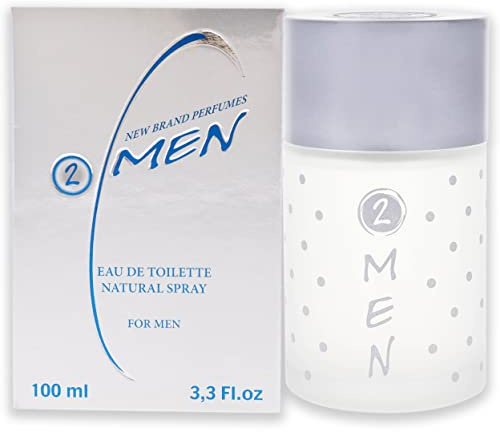 2 Men by New Brand for Men - 3.3 oz EDT Spray