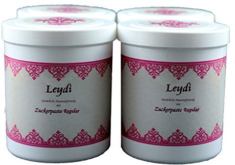 NEU: Leydi Zuckerpaste Regular - Sugaring ohne Erwärmen! SPARSET 3+1