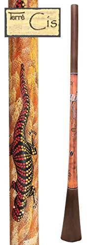 Didgeridoo Baked Wood Tonhöhe CIS Länge: 165-170 cm Rissstabil Dünnwandig warmer Klang Neuseeland Weltmusik Percussion