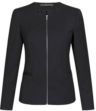 GREIFF Modern with 37.5® Damen Business-Blazer Regular-Fit Schwarz 52