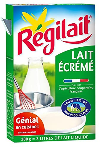 REGILAIT - Lait Écrémé Poudre 300G - Lot De 4