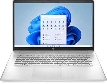 HP Laptop | 17,3 HD+ Display | AMD Ryzen 3 5300U | 8GB DDR4 RAM | 512GB SSD | AMD Grafik | Windows 11 Home | QWERTZ Tastatur | Silber