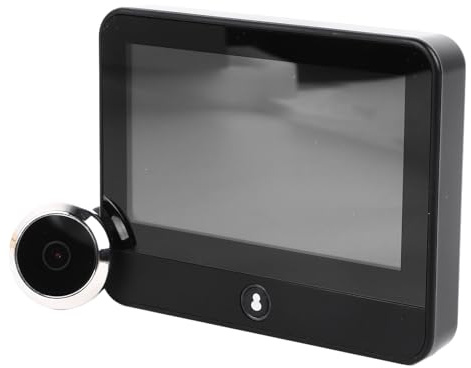 Pyhodi Spioncino Digitale 1080P con Ampio Angolo di Visione, Monitoraggio HD e Funzionamento Remoto, Spioncino per Porta Spioncino Elettronico Wireless per Ufficio Domestico